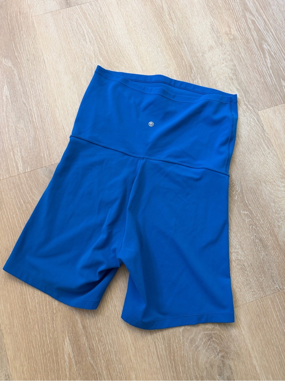 CRZ YOGA Royal Blue High-Rise Bike Shorts